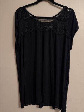 Black Lace Nightgown